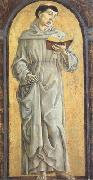 Cosimo Tura Anthony of Padua Reading (mk05) oil painting artist